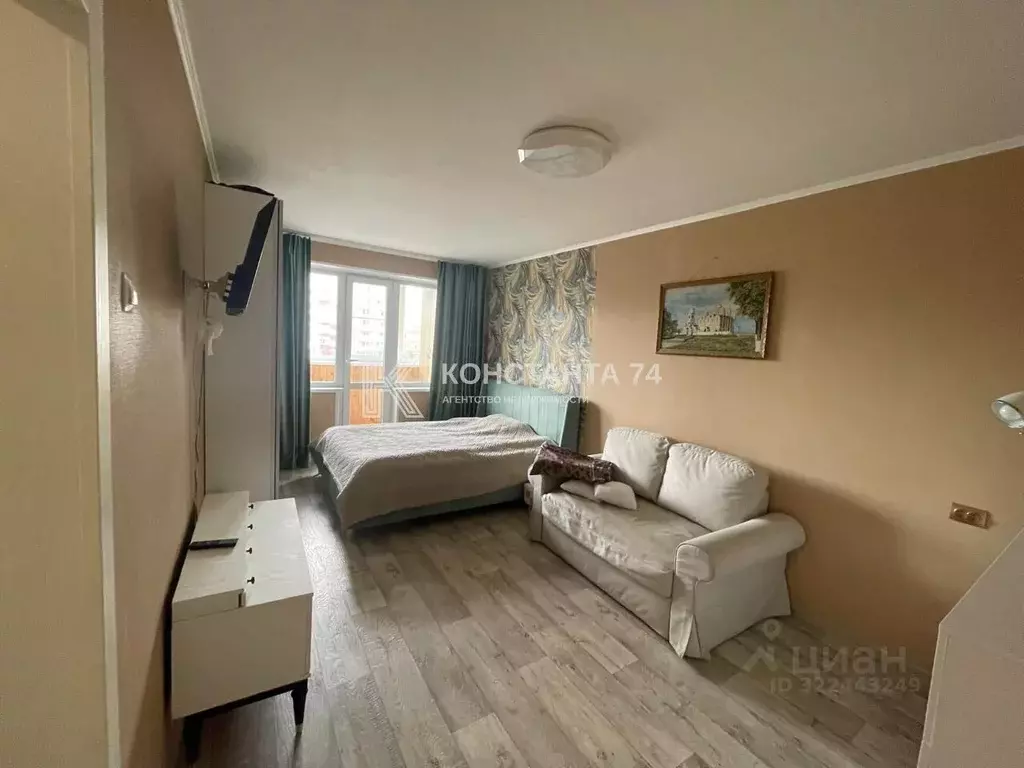 2-к кв. Челябинская область, Челябинск ул. Ворошилова, 25 (43.1 м) - Фото 0