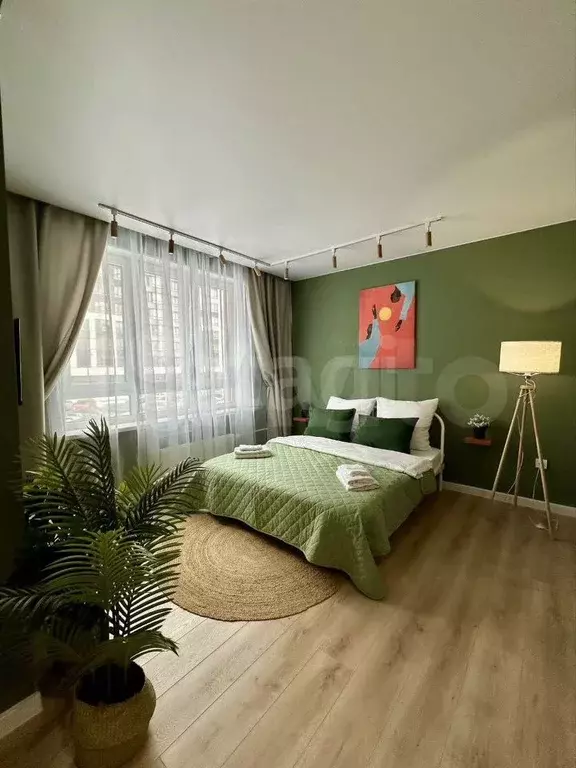 Квартира-студия, 33,4 м, 2/17 эт. - Фото 1