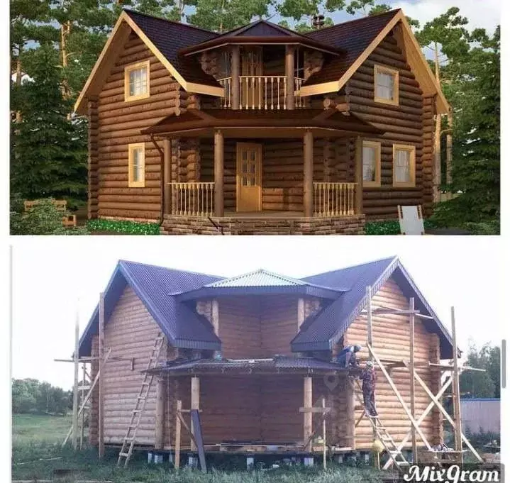 Коттедж в Тульская область, Куркинский муниципальный округ, с. ... - Фото 1