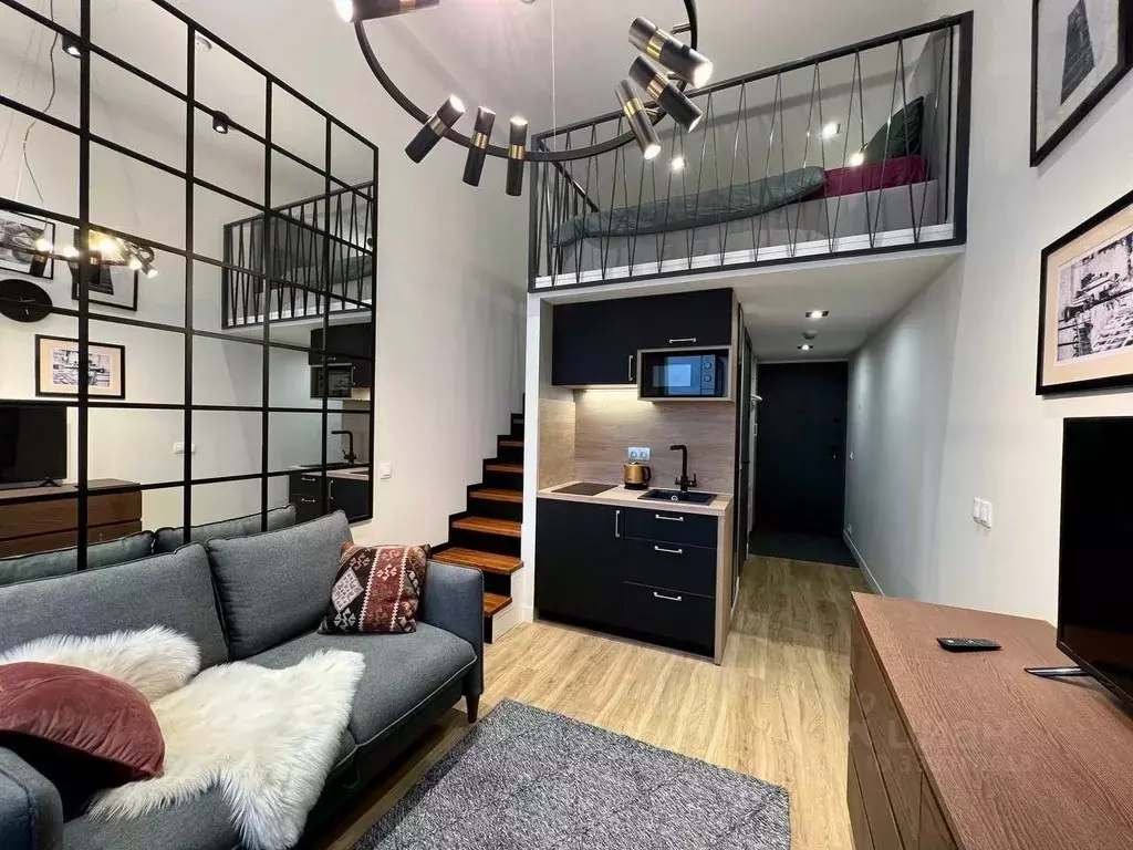 Студия Москва Электролитный проезд, 5БС2 (28.0 м) - Фото 1