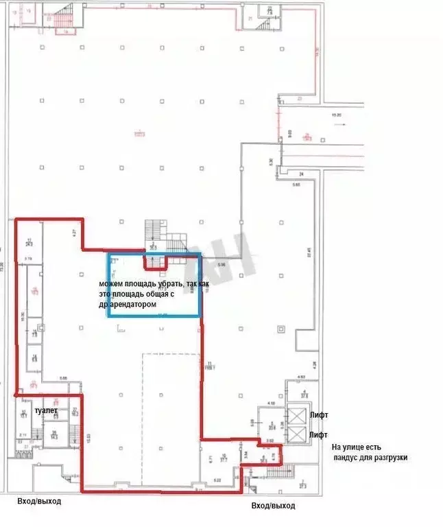 Помещение свободного назначения в Москва ул. Пришвина, 26 (3081 м) - Фото 2