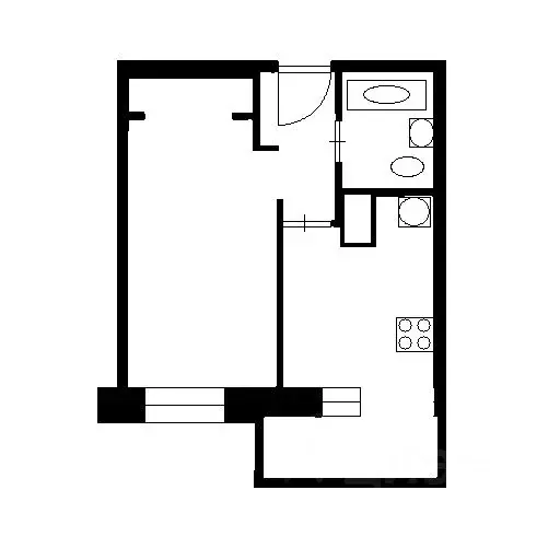 1-к кв. Санкт-Петербург Туристская ул., 20к2 (32.0 м) - Фото 0