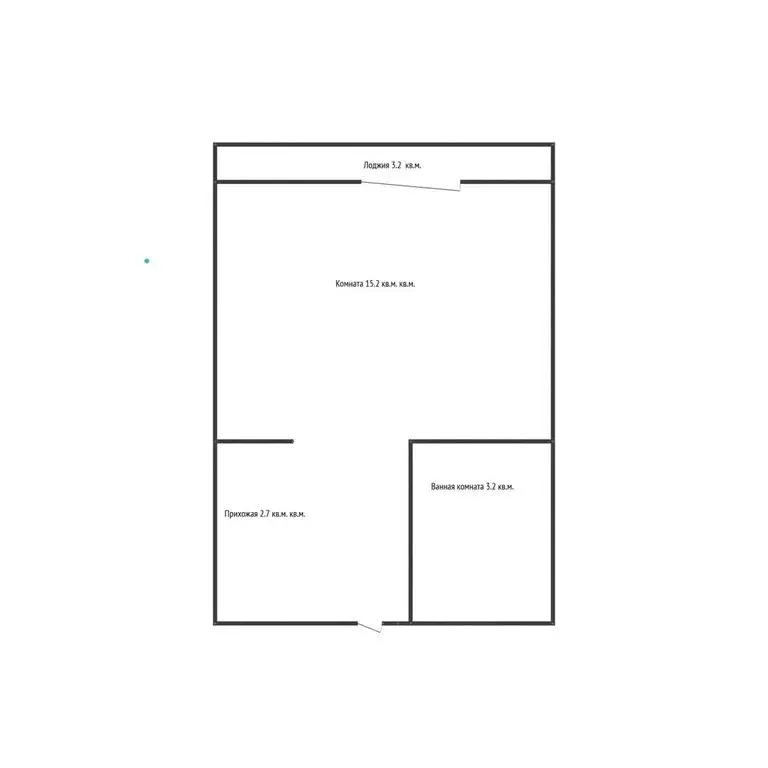 Квартира-студия: Краснодар, улица Героя Пешкова, 14к2 (21 м) - Фото 1