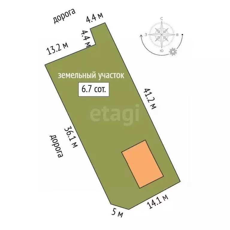 Дом в Саха (Якутия), Якутск Хатын-Юряхское шоссе, 7-й км, 122к2 (35 м) - Фото 2