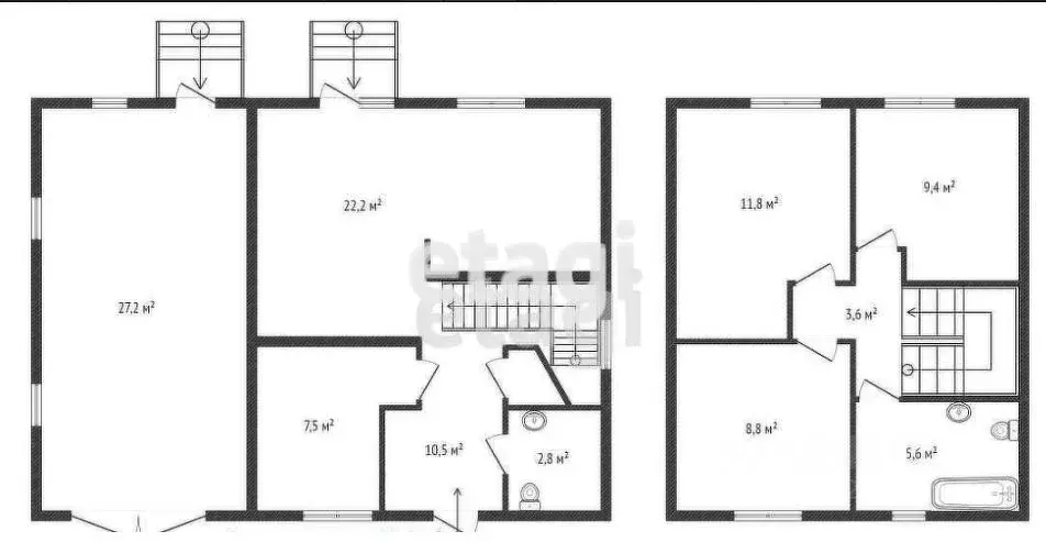 Дом в Свердловская область, Сысертский муниципальный округ, пос. ... - Фото 1