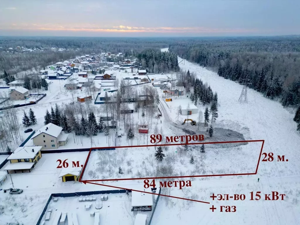 Участок в Ленинградская область, Всеволожск ул. Рубцова, 59В (23.18 ... - Фото 2