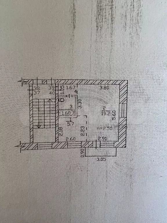 1-к. квартира, 31,4 м, 5/5 эт. - Фото 0