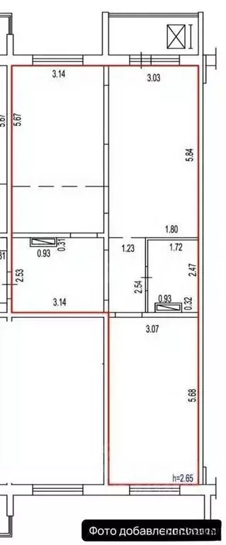 3-к кв. Алтайский край, Барнаул Северо-Западная ул., 15к1 (67.9 м) - Фото 2