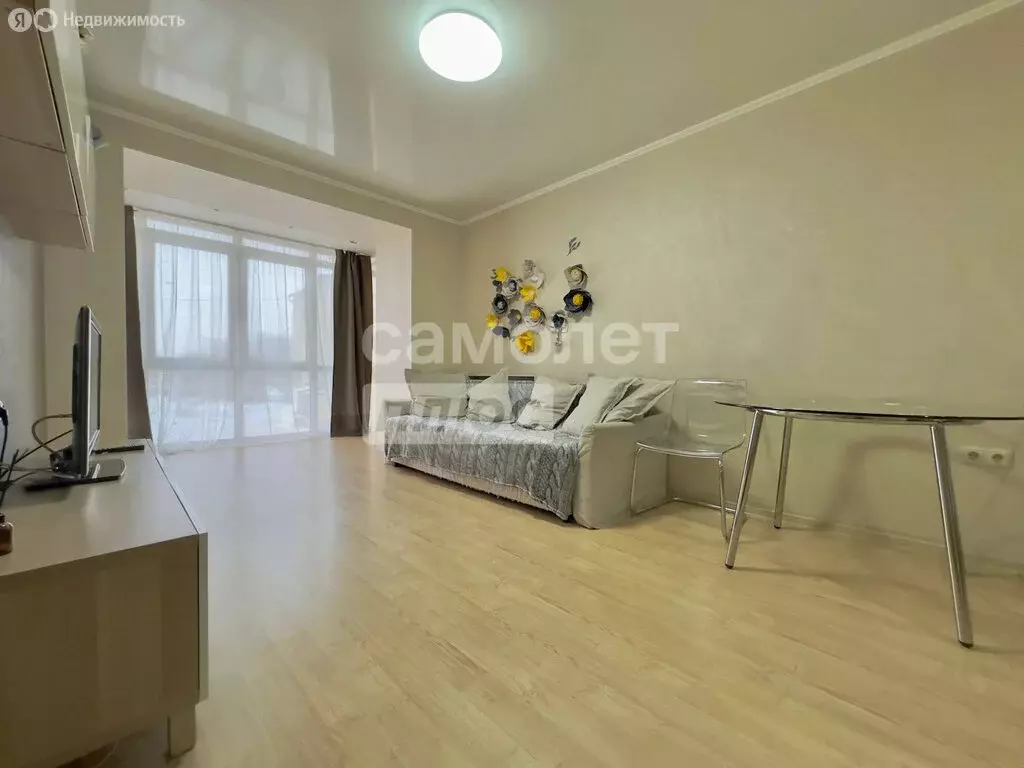 Квартира-студия: Ленинск-Кузнецкий, улица Пушкина, 14 (34.4 м) - Фото 1