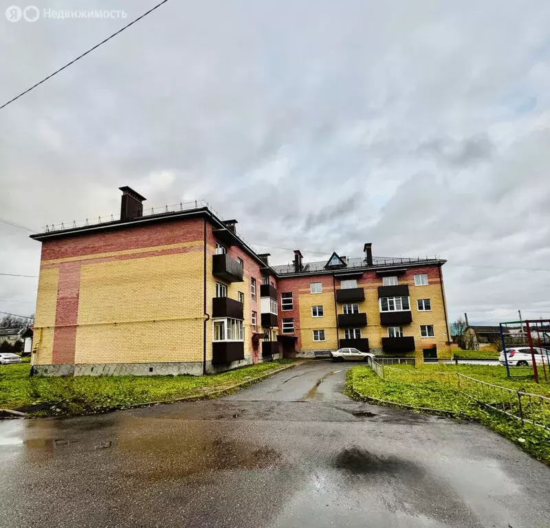 2-комнатная квартира: посёлок Октябрьский, 13А (58 м) - Фото 1