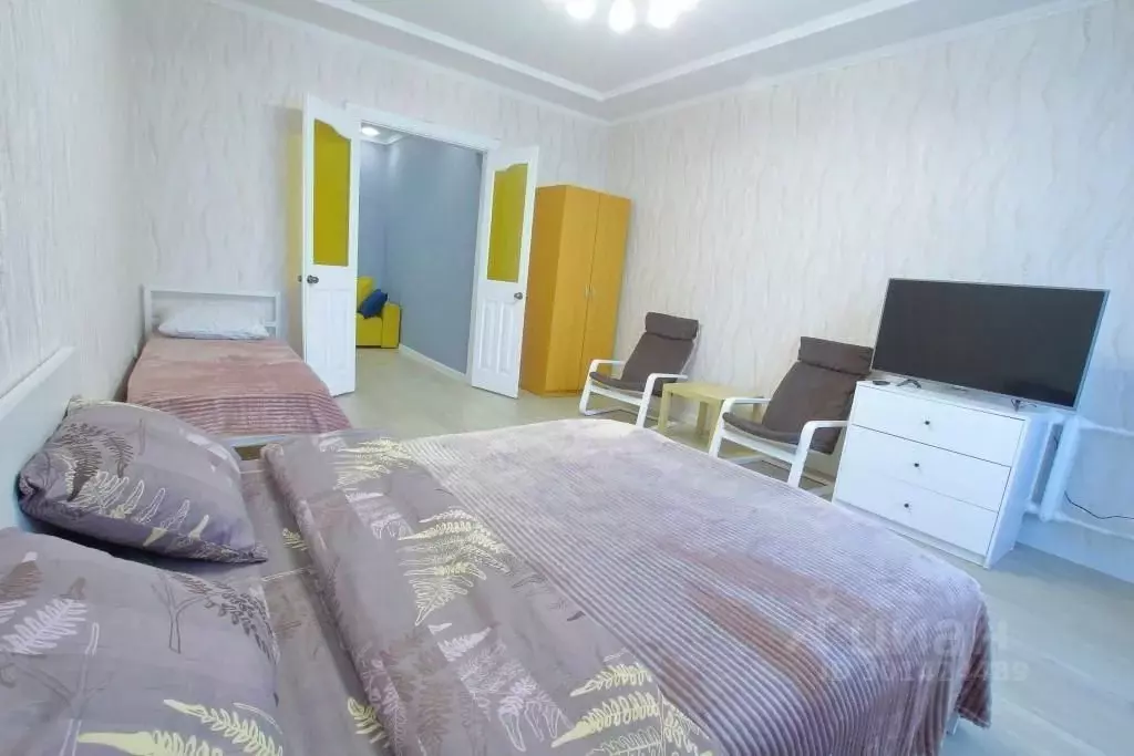 2-к кв. Татарстан, Казань ул. Николая Ершова, 57б (60.0 м) - Фото 1