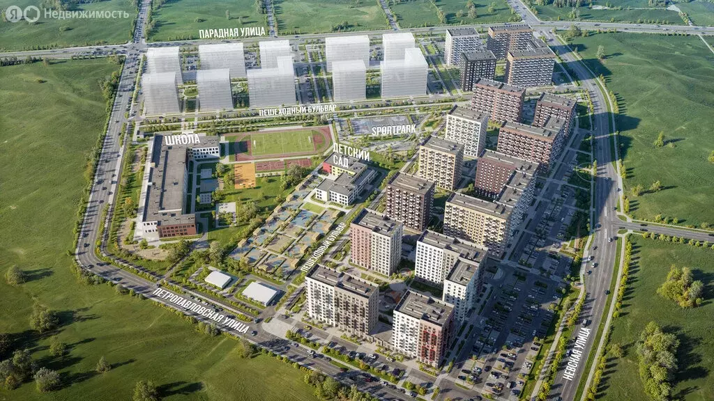 Квартира-студия: Новоселье, Невская улица, 12А (27.2 м) - Фото 1