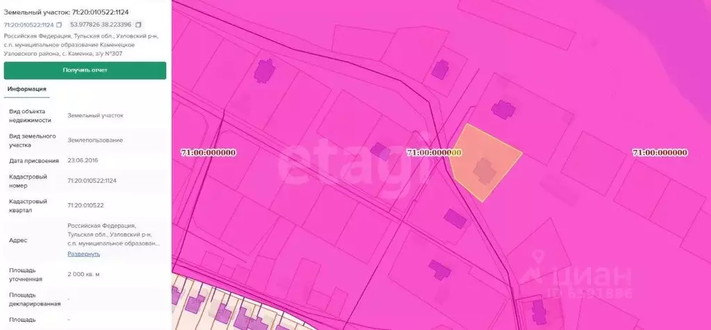 Дом в Тульская область, Узловский район, Каменецкое с/пос, с. Каменка ... - Фото 2