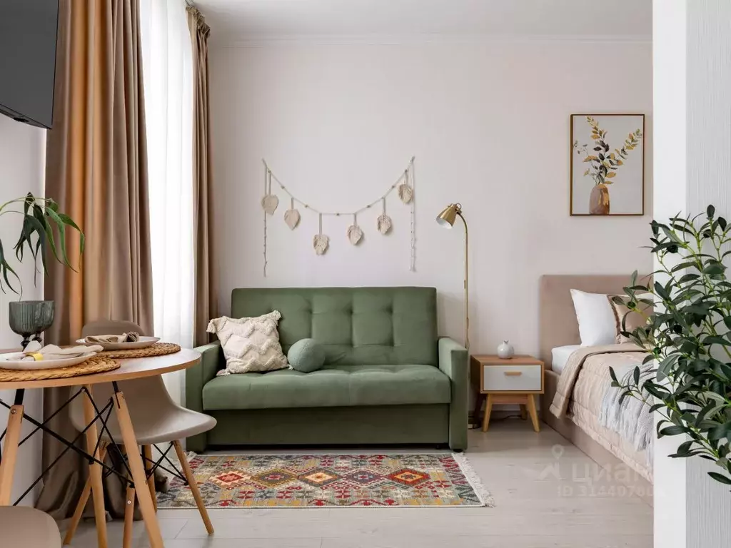 1-к кв. Санкт-Петербург ул. Кустодиева, 5к1 (30.0 м) - Фото 0