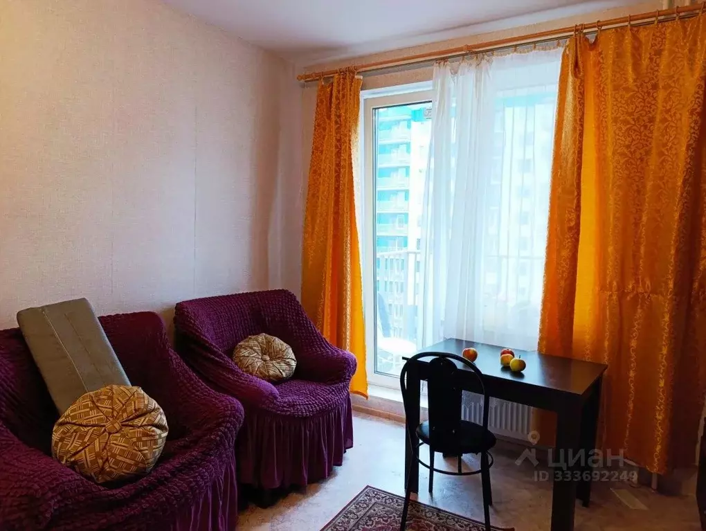 1-к кв. Ленинградская область, Луга Медведское ш., 15к2 (28.1 м) - Фото 1