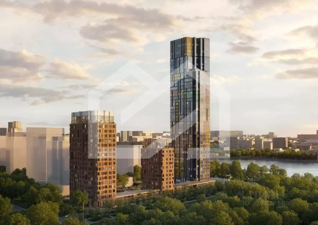 Помещение свободного назначения в Москва Марк жилой комплекс, к1 (103 ... - Фото 0
