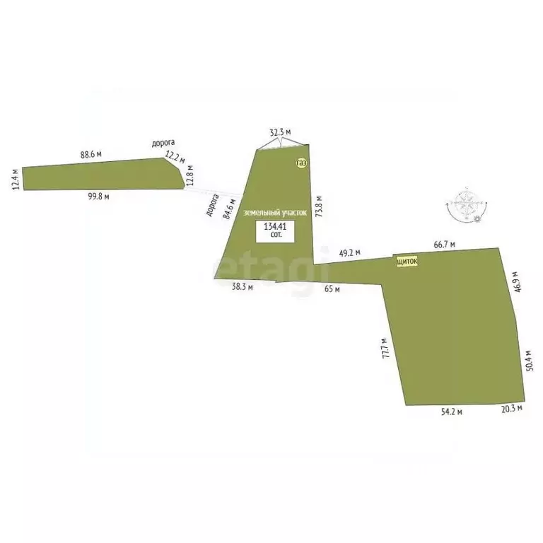 Участок в Московская область, Кубинка  (120.0 сот.) - Фото 1