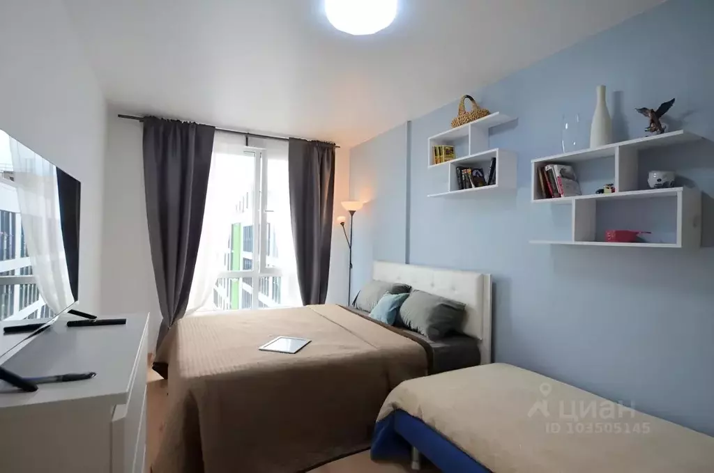 1-к кв. Санкт-Петербург ул. Вадима Шефнера, 10к1 (33.0 м) - Фото 0