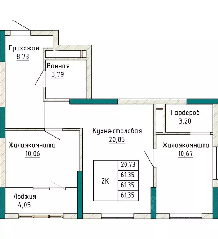 2-к кв. свердловская область, екатеринбург эльмаш жилрайон, изумрудный . - Фото 0