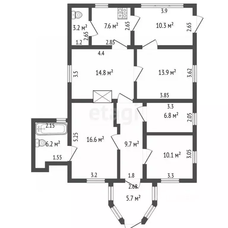 Дом в Краснодарский край, Геленджик  (70 м) - Фото 2