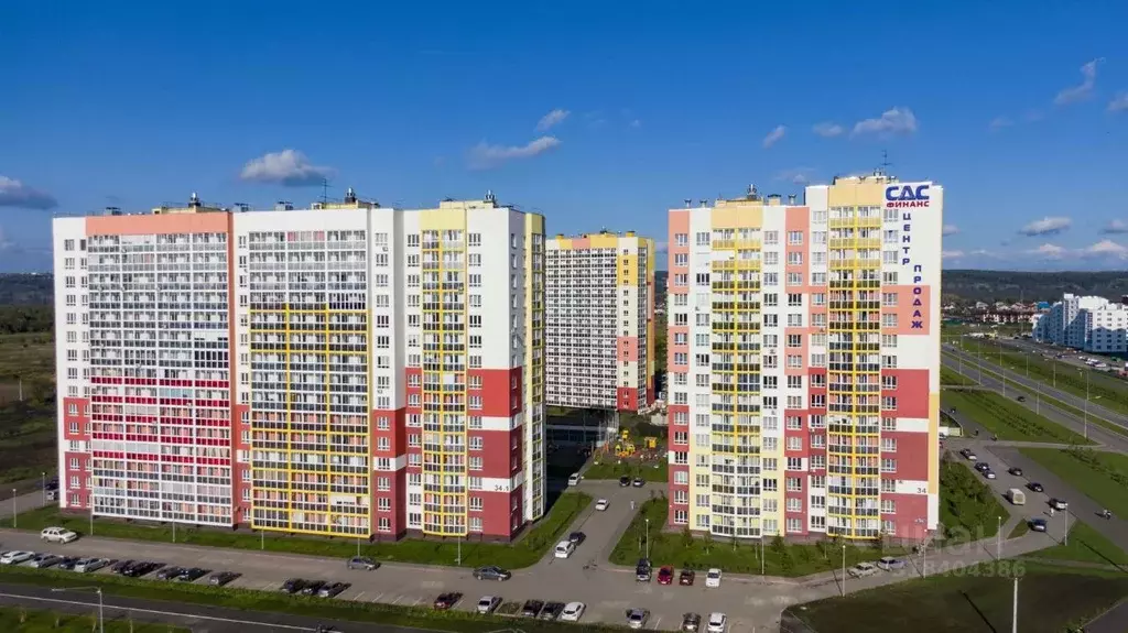 2-к кв. Кемеровская область, Кемерово просп. Химиков, 38к1 (63.7 м) - Фото 1