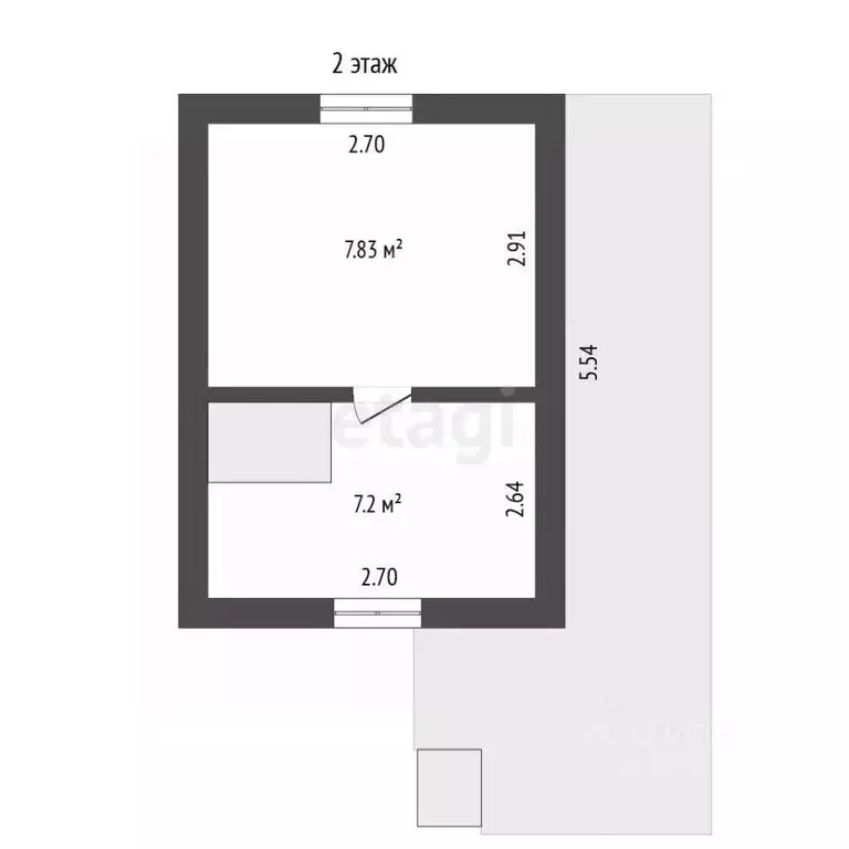 Дом в Камчатский край, Елизовский муниципальный округ, Васюки СНТ ул. ... - Фото 2