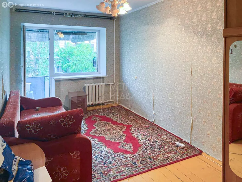 1-комнатная квартира: Тюмень, улица 50 лет Октября, 43 (33 м) - Фото 1