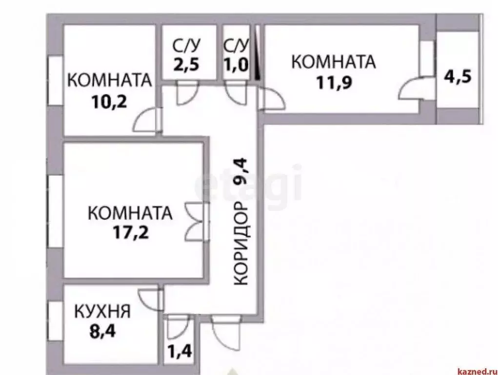 Офис (65.7 м) - Фото 0