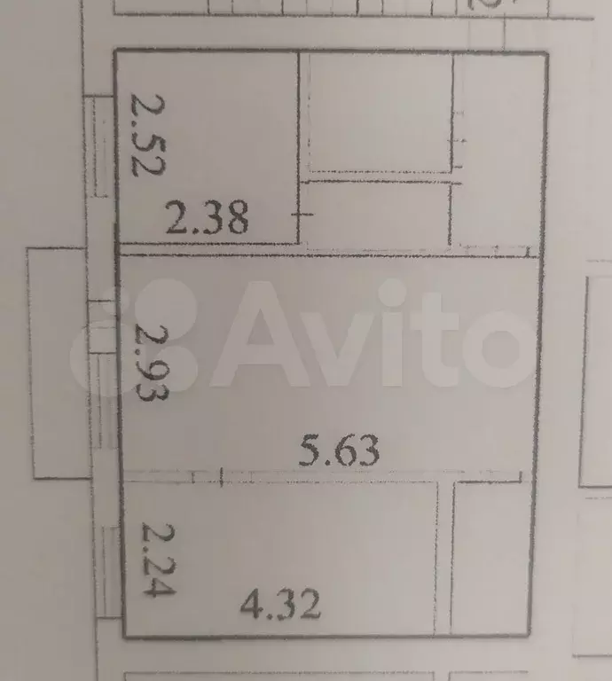 2-к. квартира, 42 м, 3/4 эт. - Фото 0
