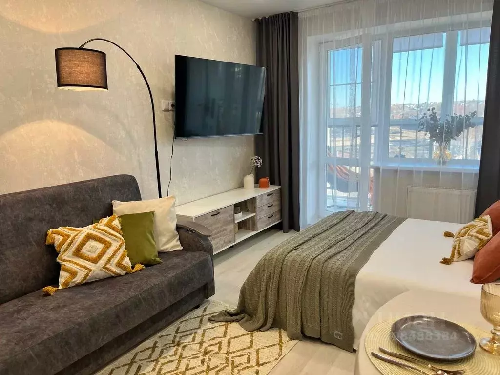 Студия Алтайский край, Белокуриха ул. Соболева, 22 (25.0 м) - Фото 2