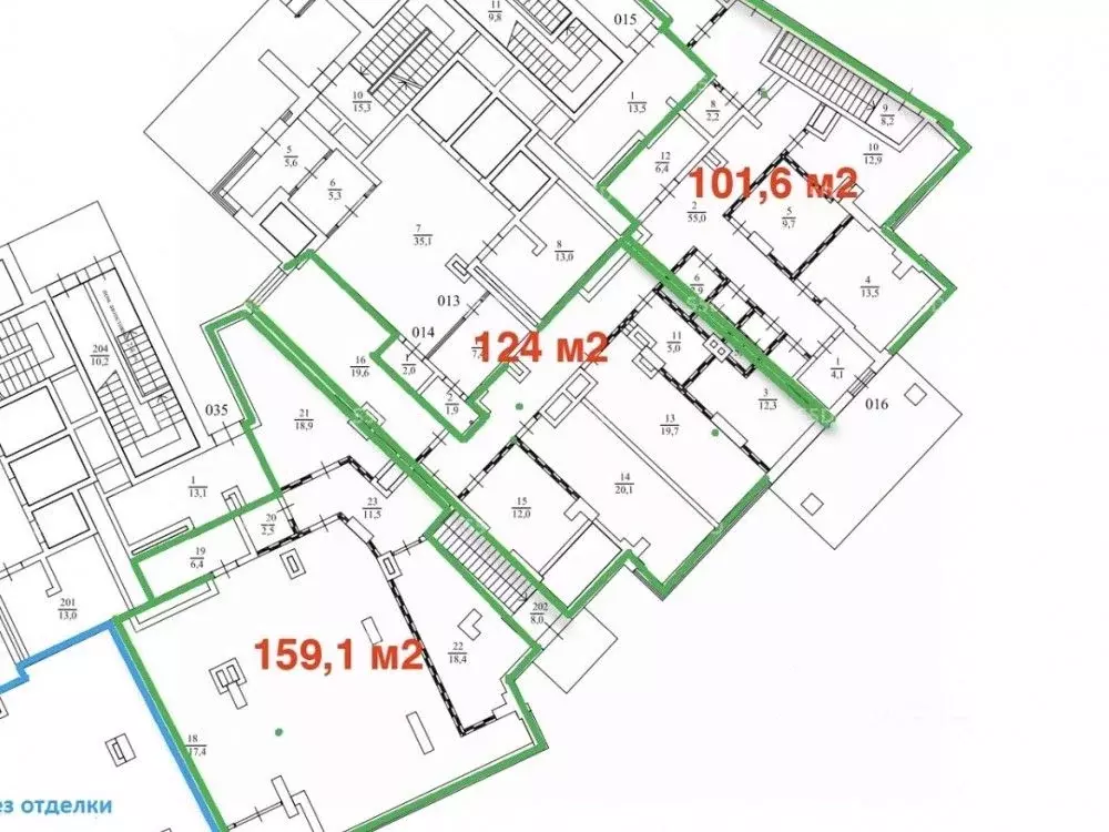 Торговая площадь в Московская область, Химки ул. Кудрявцева, 11 (385 ... - Фото 1