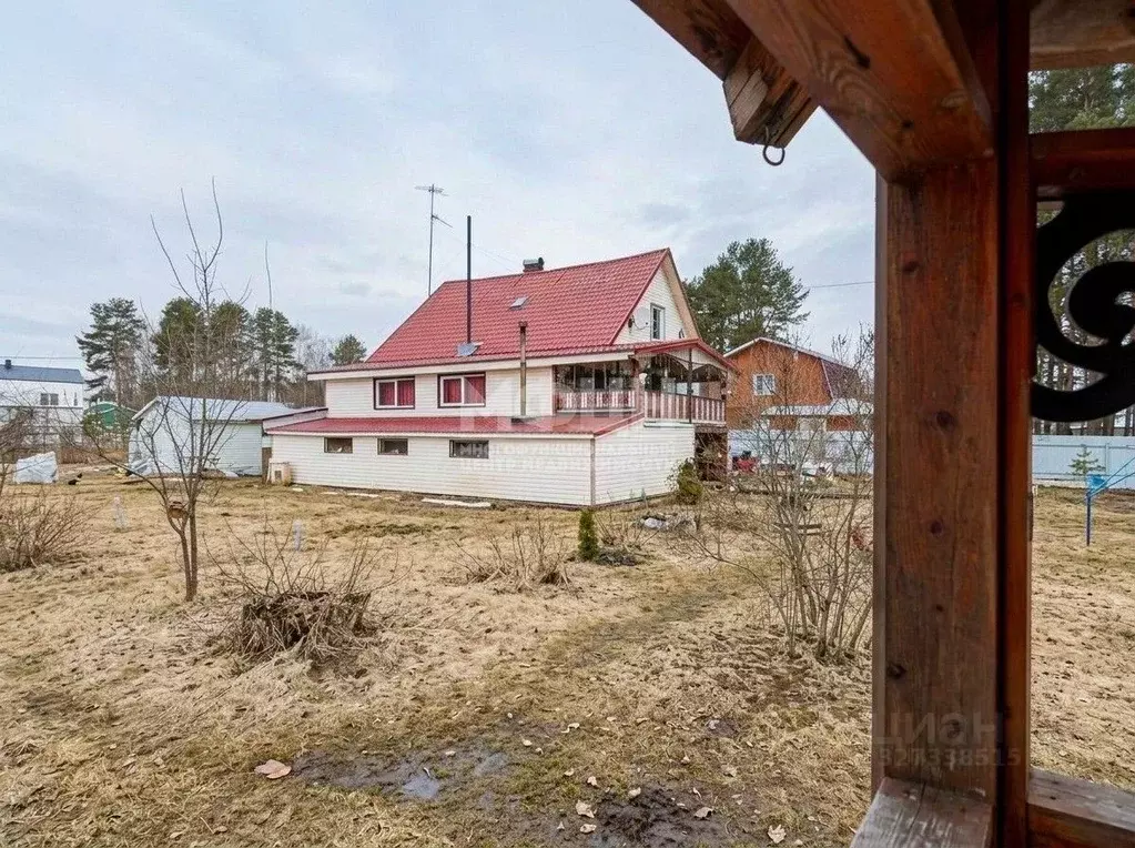 Дом в Карелия, Прионежский район, с. Деревянное ул. Новоселов, 9Б (248 ... - Фото 1