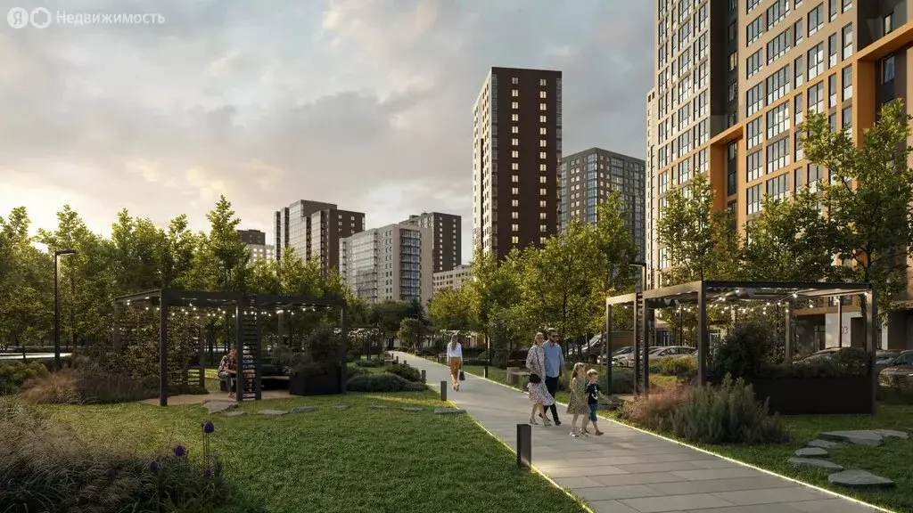 3-комнатная квартира: деревня Новосаратовка, ЖК Имена (87.33 м) - Фото 2