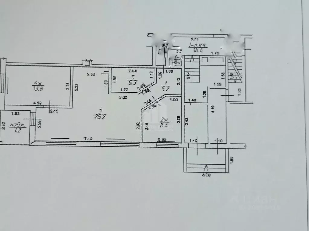2-к кв. Калининградская область, Калининград Чукотская ул., 7 (64.0 м) - Фото 2