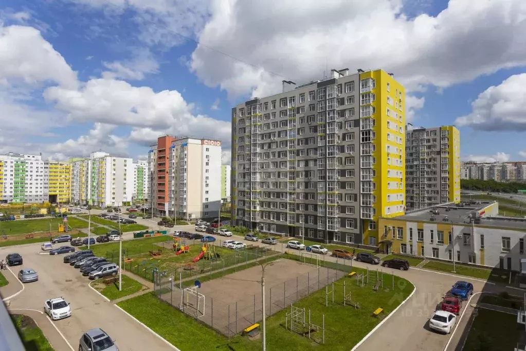 1-к кв. Башкортостан, Уфа ул. Геологов, 53 (32.5 м) - Фото 1