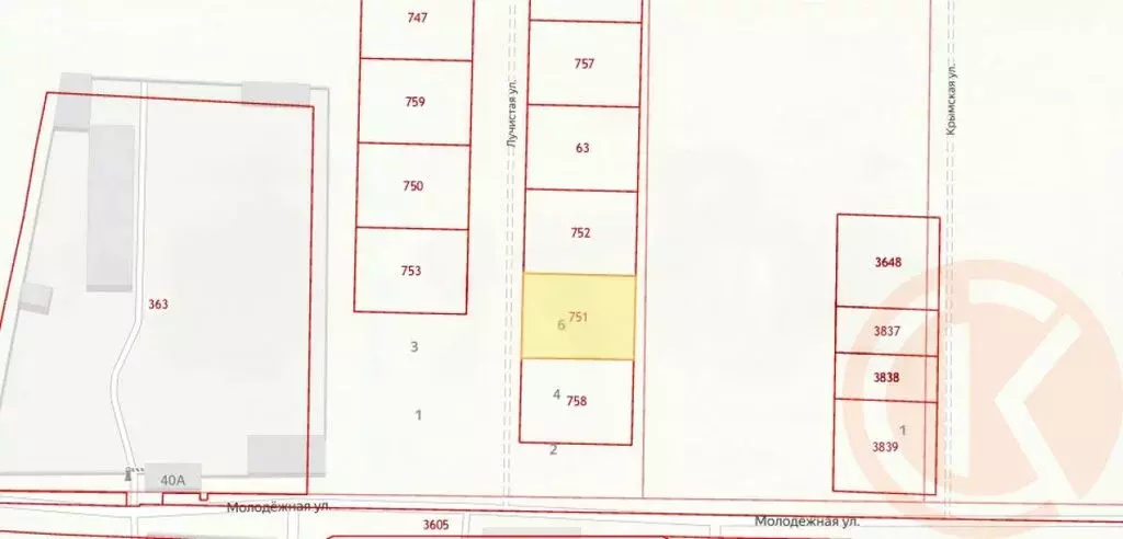 Участок в Охотниково, Лучистая улица (12 м) - Фото 1