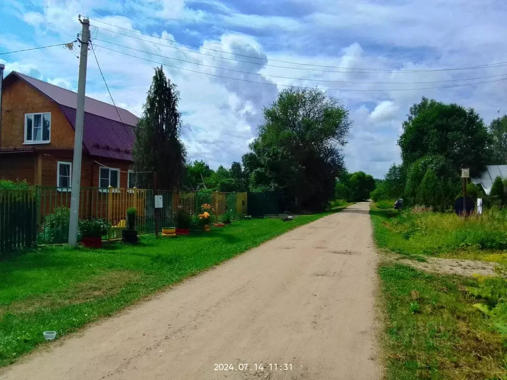 Участок в Тверская область, Кимрский муниципальный округ, д. Костенево ... - Фото 0