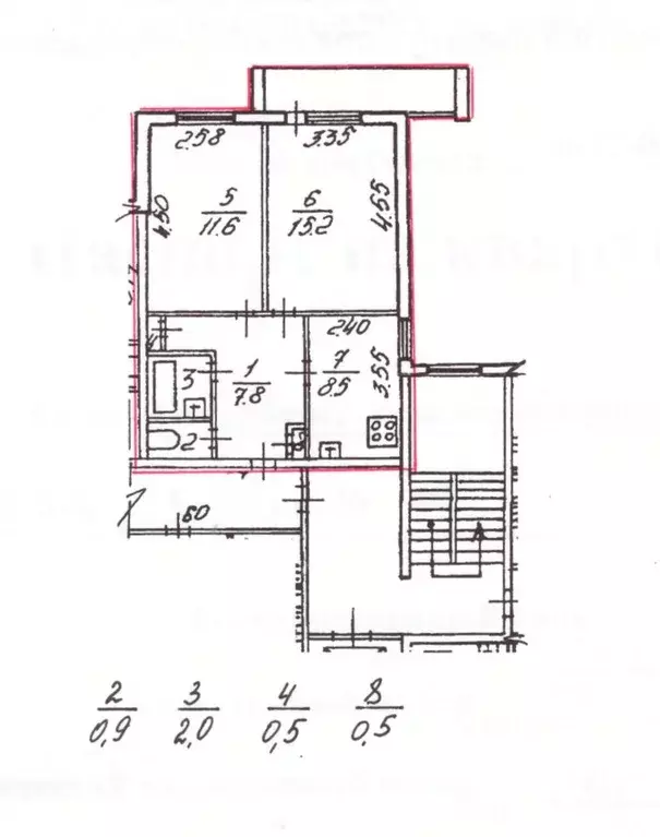 2-к кв. Санкт-Петербург Ковалевская ул., 12К1 (49.7 м) - Фото 1