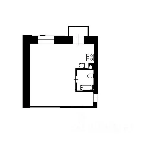 1-к кв. Новосибирская область, Новосибирск ул. Станиславского, 11 ... - Фото 2