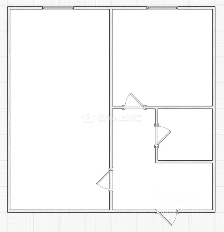 1-к кв. Пензенская область, Пенза Ладожская ул., 126 (37.9 м) - Фото 1