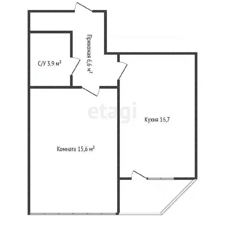 1-к кв. Краснодарский край, Геленджик Крымская ул., 22к11 (42.8 м) - Фото 1