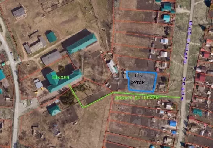 Участок в Башкортостан, Ишимбайский район, с. Петровское Береговая ул. ... - Фото 1