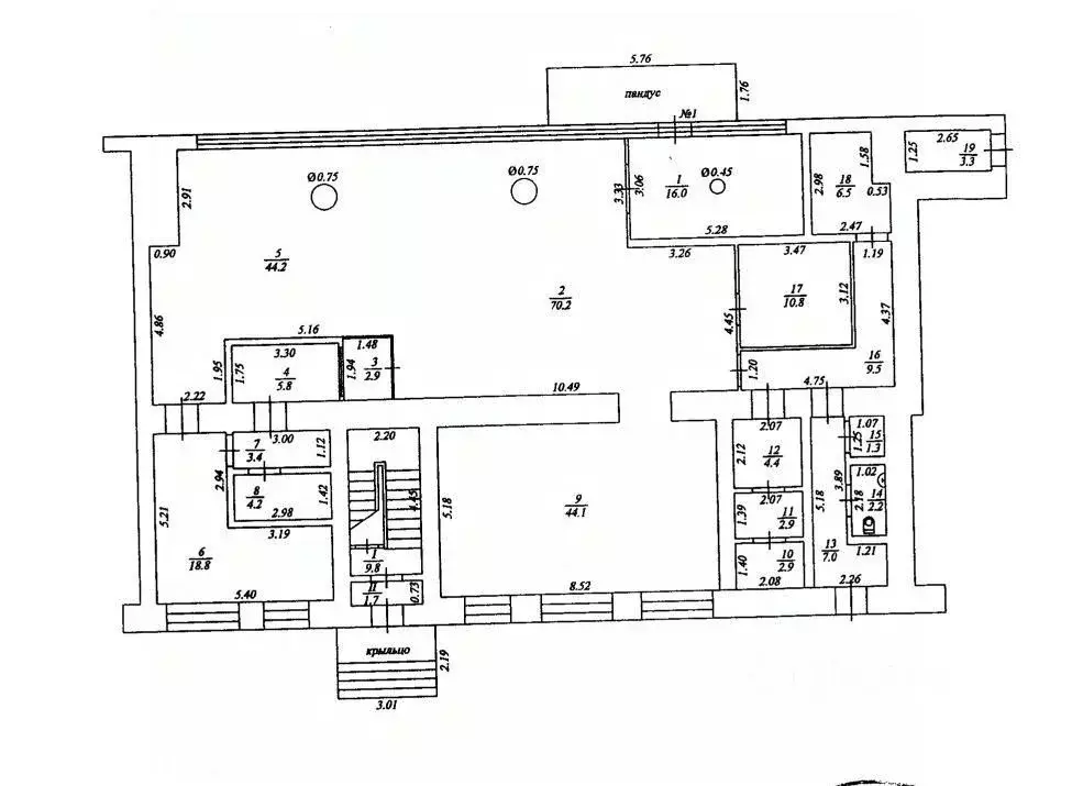 Помещение свободного назначения в Татарстан, Нижнекамск Тукая ул., 1 ... - Фото 1