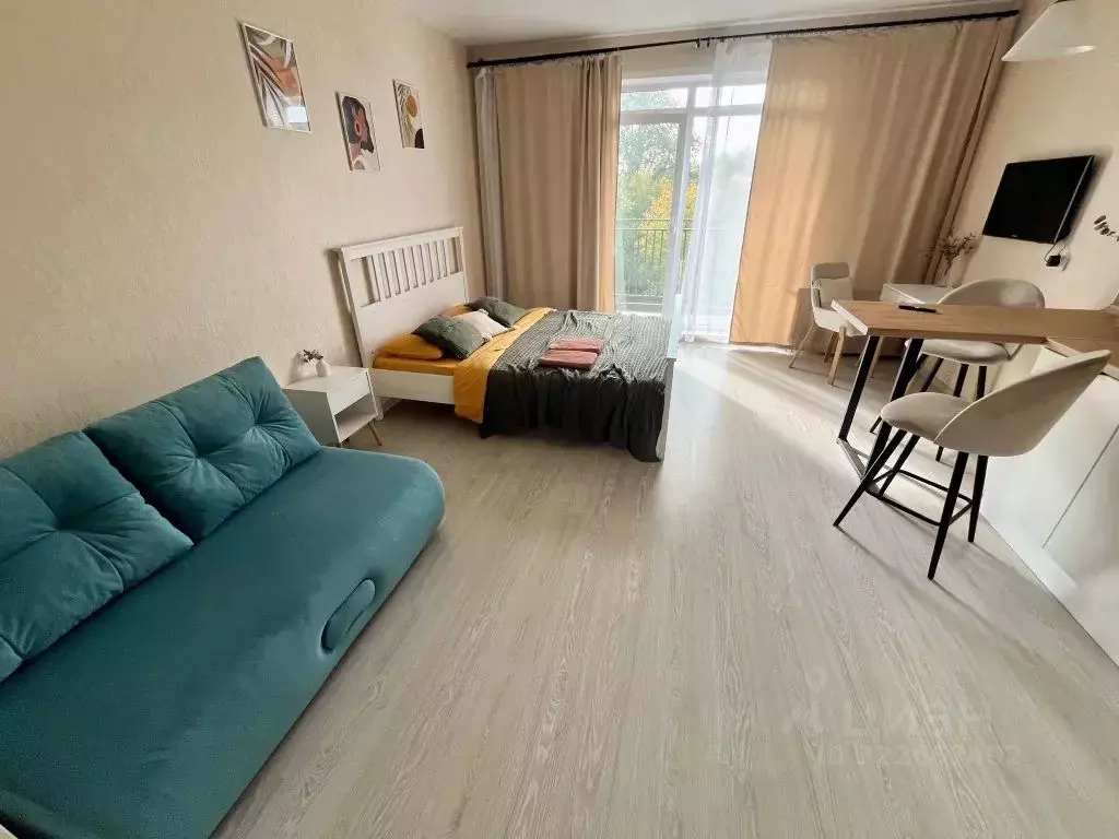 Студия Пермский край, Пермь ул. Герцена, 4А (34.0 м) - Фото 1