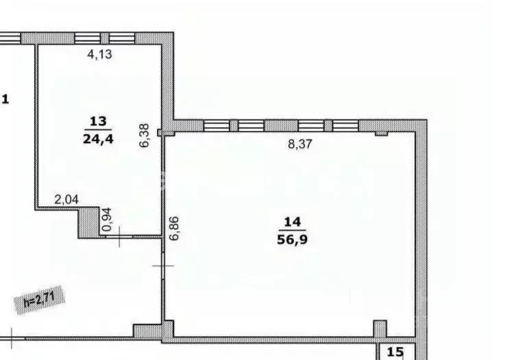 Помещение свободного назначения в Белгородская область, Белгород ... - Фото 2