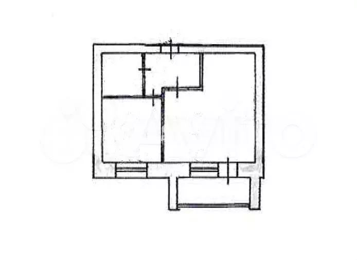 1-к. квартира, 34 м, 4/5 эт. - Фото 0