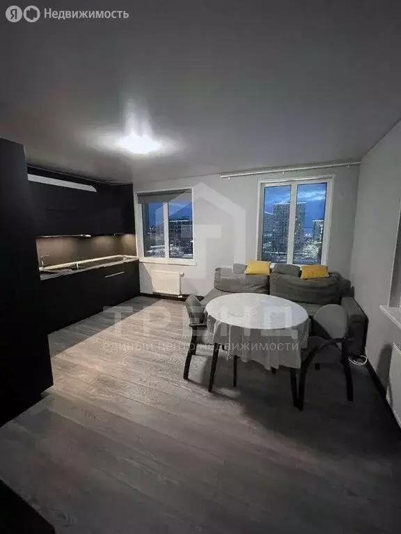 1-комнатная квартира: Санкт-Петербург, улица Вадима Шефнера, 12к1 ... - Фото 2