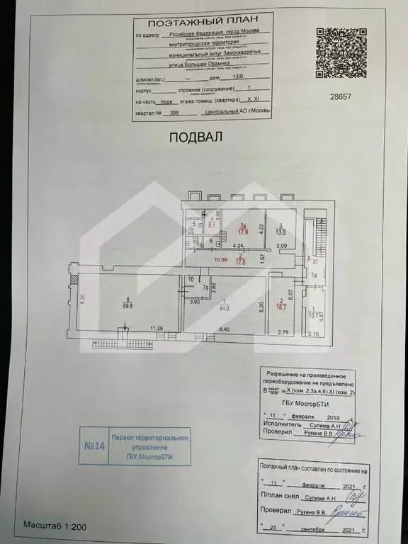 Торговая площадь в Москва ул. Большая Ордынка, 13/9С1 (132 м) - Фото 1