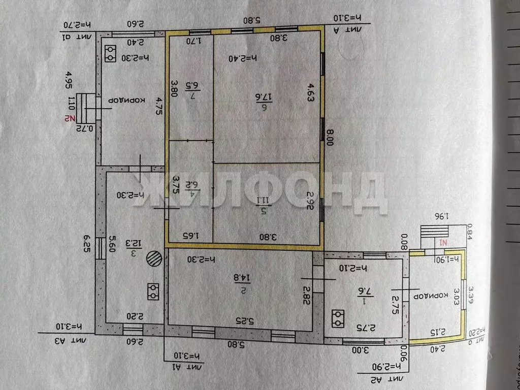 Дом в Орловская область, Орел ул. Царев Брод (76 м) - Фото 1