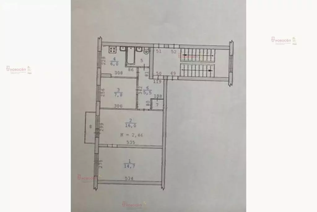 3к в -комнатной квартире (12 м) - Фото 0